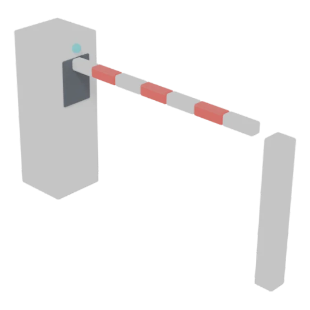 Access-control barrier gate